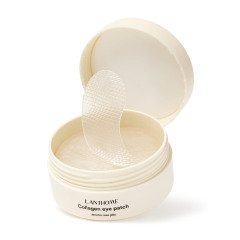 Private Label Collagen Eye Patch Jericho Rose Jelly Eyes Care Anti-Aging Eye Patch Crystal Collagen Under Eye Mask Patches