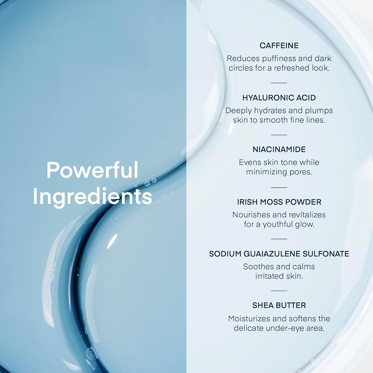 OEM/ODM Customizable Collagen Eye Patch Hydrogel Caffeine Niacinamide Patches for Targeted Face & Eye Care