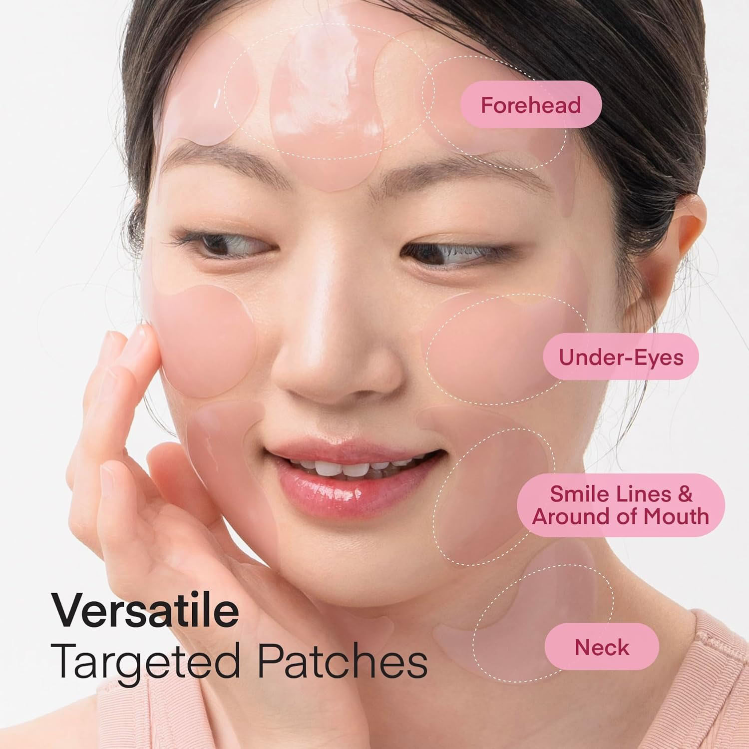 OEM Peptide Collagen Under Eye Patches Korean Firming Glowing Hydrating Hydrogel Mask for Puffy Eyes Dark Circles