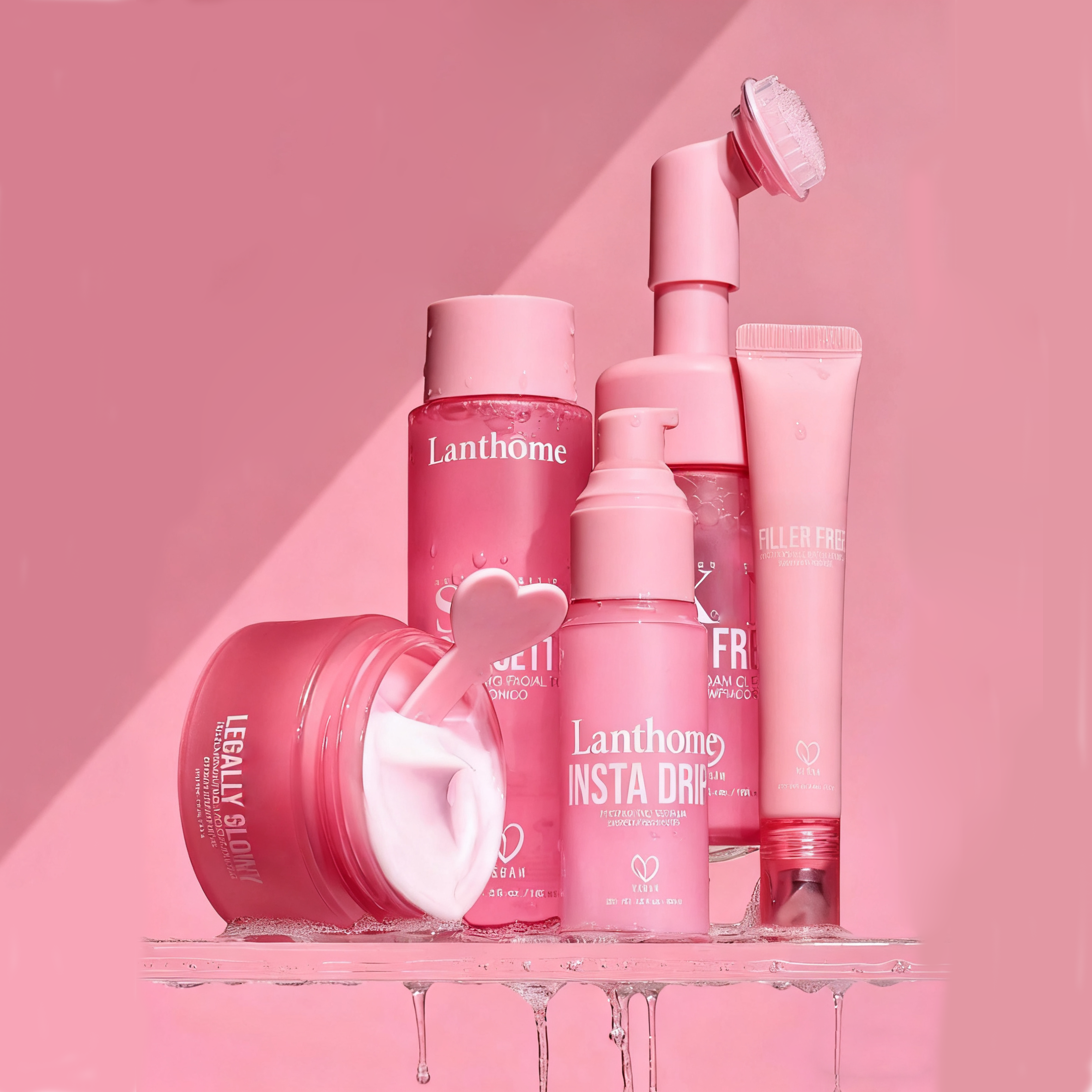Genuine Collagen  Rice Skin Care Hyaluronic Acid Skin Care Product  For Whitening Skin China Care  Luxury