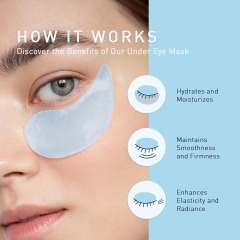 Private Label Vegan Retinol Collagen Eye Gels Mask Reduce Wrinkles Puffy & Bags Skin Treatment Under Eye Pads