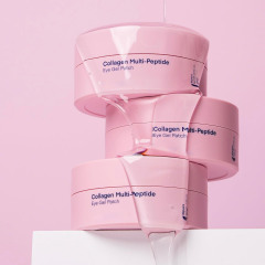 OEM Peptide Collagen Under Eye Patches Korean Firming Glowing Hydrating Hydrogel Mask for Puffy Eyes Dark Circles
