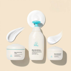 Private Label Gently Moisturizing Nourishing Skin Care Sets Custom logo Vegan Whitening Face Body Heath Baby Body Set