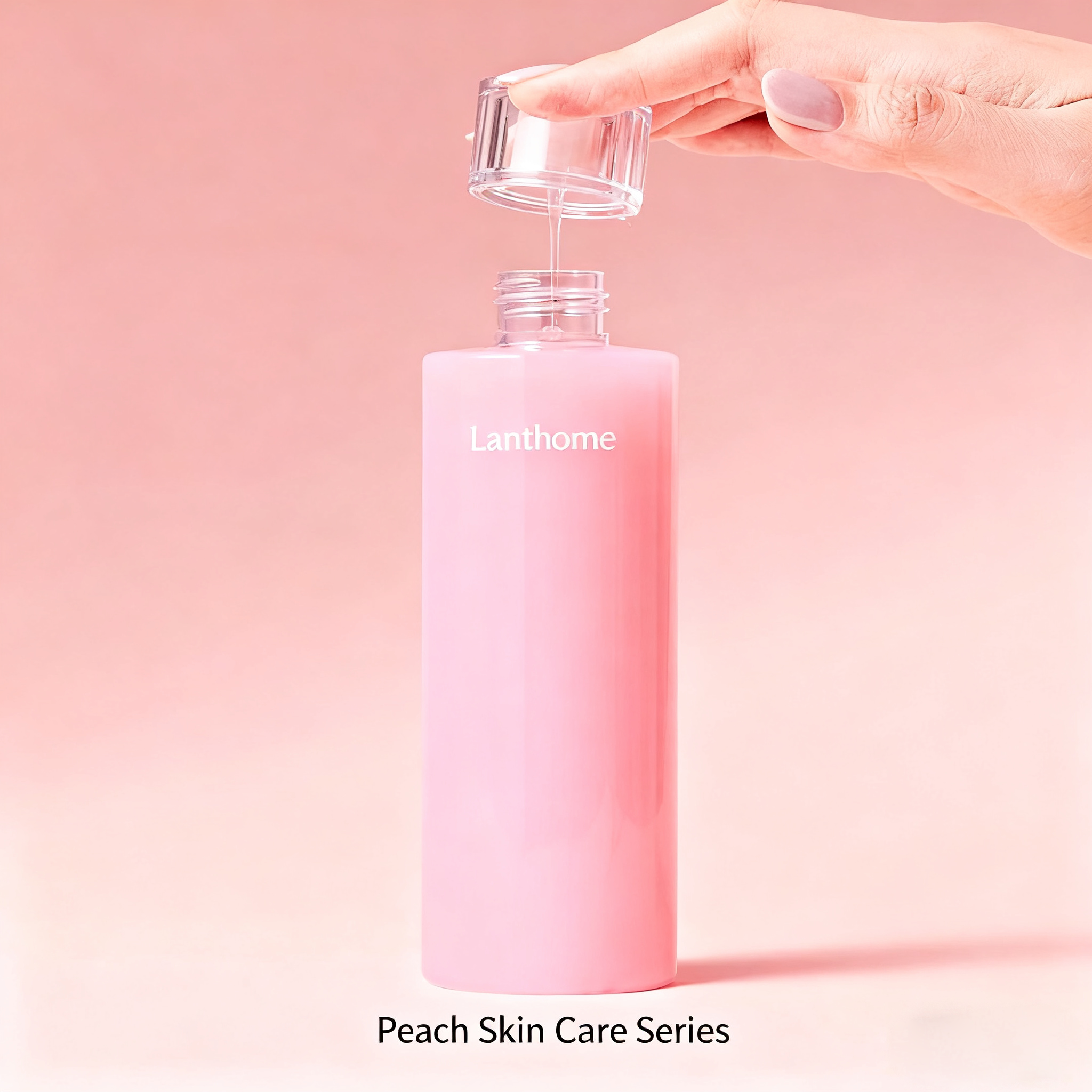 ODM/OEM Peach Skin Care Set with Niacinamide Vitamin E Shea Butter Daily Use Firming Natural Skin Care Set