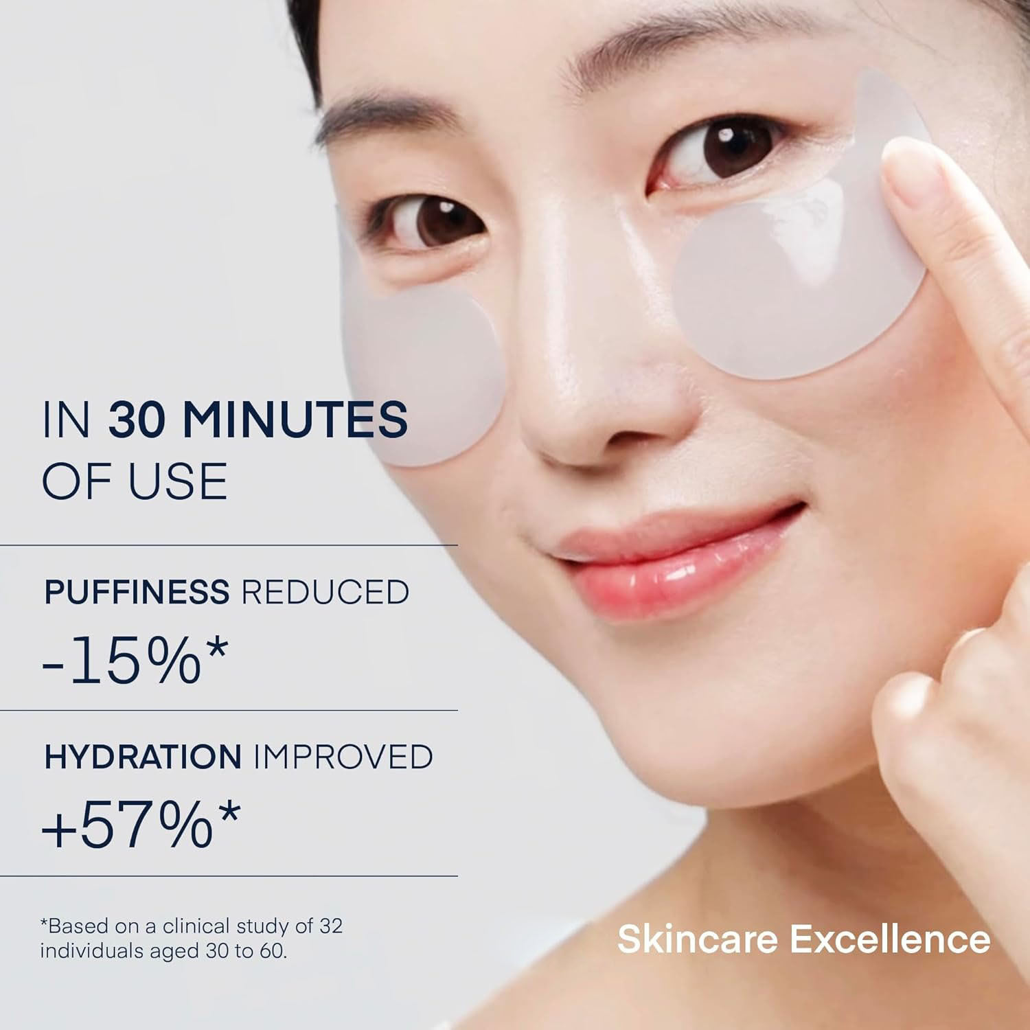 OEM/ODM Customizable Collagen Eye Patch Hydrogel Caffeine Niacinamide Patches for Targeted Face & Eye Care