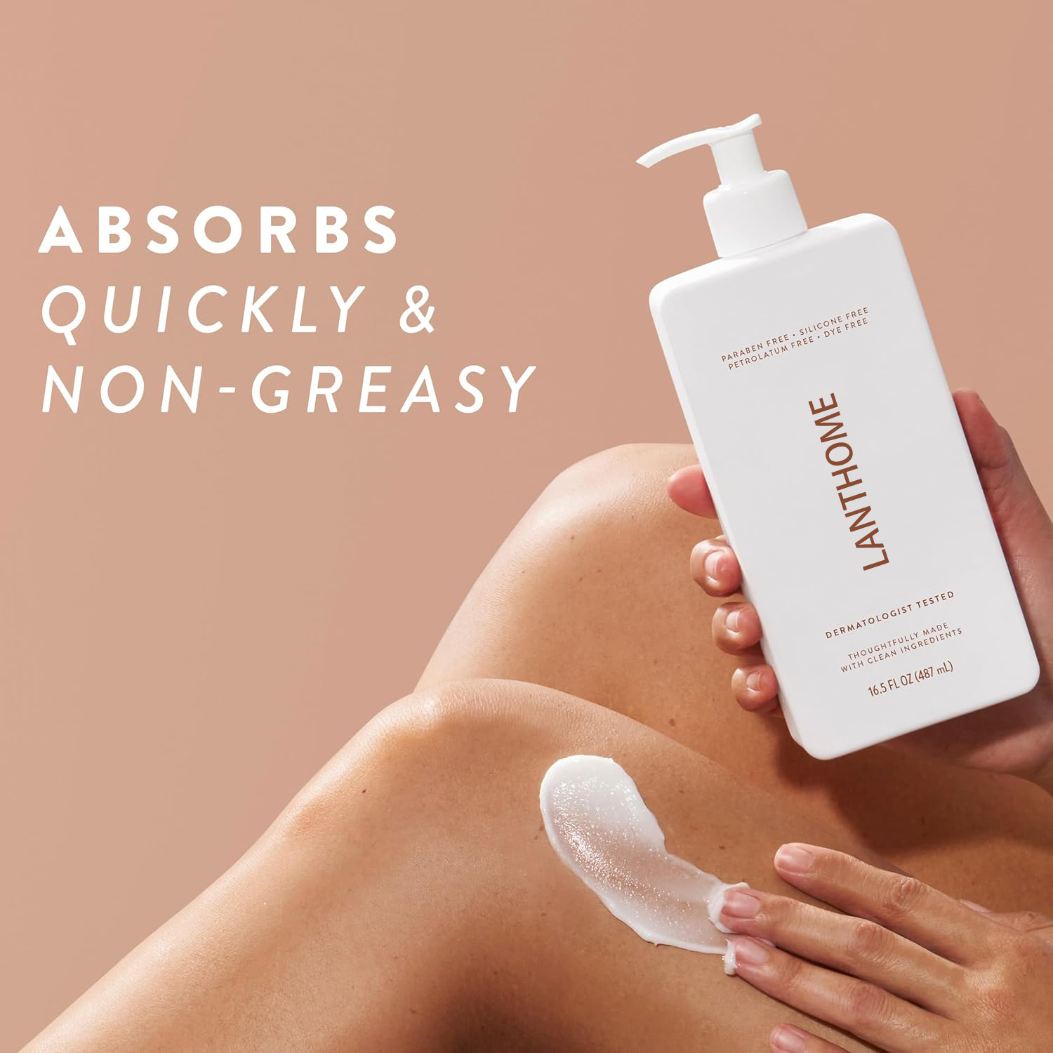 OEM Body Lotion Contains Naturally Derived Plant-Based Moisturizers for Women and Men Restores Dry Skin Coconut Vanilla