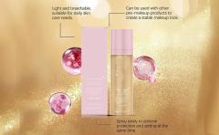 New Arrival Custom SPF 50 Sunscreen Broad Spectrum Shimmering Body Oil Mist Hydrating Makeup-Friendly Glow Spray