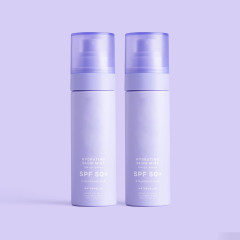 OEM Lightweight Broad Spectrum SPF50 Waterproof Mineral Vegan Organic Watermelon Sunscreen Spray  for Outdoor Activities