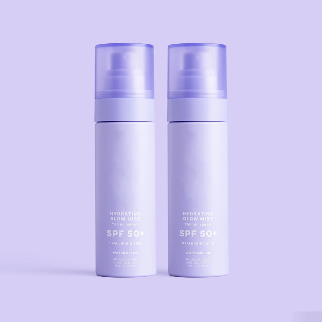 OEM Lightweight Broad Spectrum SPF50 Waterproof Mineral Vegan Organic Watermelon Sunscreen Spray  for Outdoor Activities