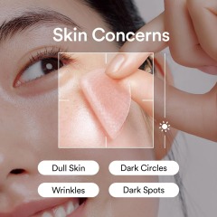 OEM Vegan PDRN Salmon Hyaluronic Acid Collagen Hydrogel Eye Mask Reduce Eye Bags & Dark Circles Under Pink Gel Gold Patches