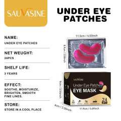 Lanthome Organic Under Eye Care Masks OEM Stock Under Eye Patches Anti-Aging Lightening Dark Circles Sheet Patches