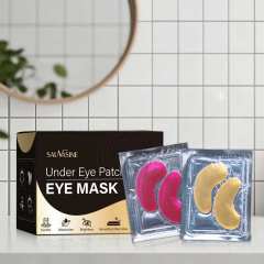 Lanthome Organic Under Eye Care Masks OEM Stock Under Eye Patches Anti-Aging Lightening Dark Circles Sheet Patches