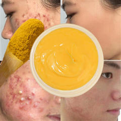 Wholesale OEM Organic Vegan Turmeric Face Cream Skin Lightening Whitening Acne Relief Anti-Aging Lightening Dark Spots for Women