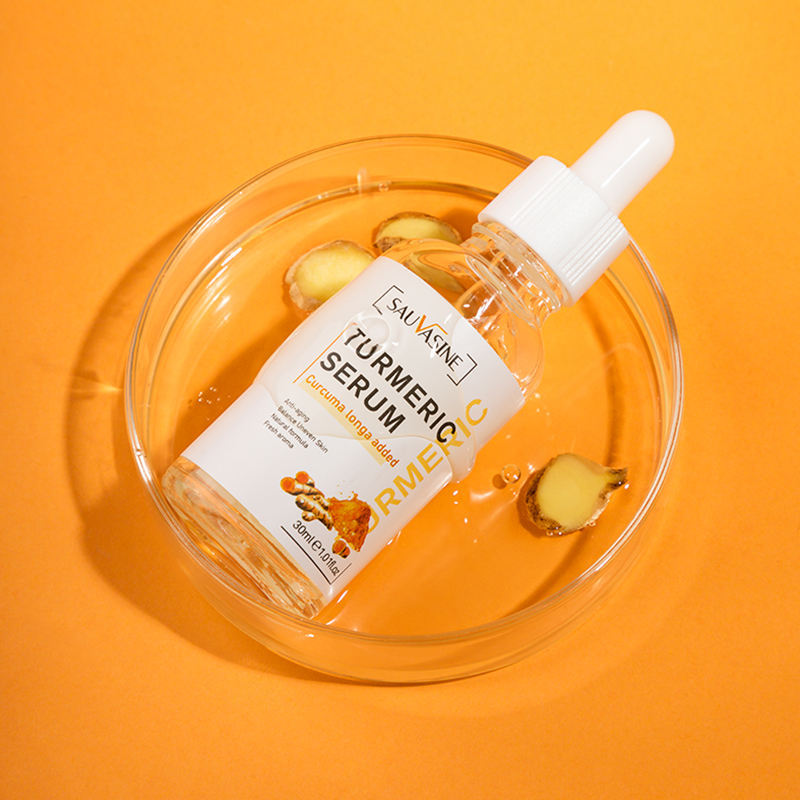 LANTHOME Natural Vitamin c Herbal Turmeric Serum Face Serum for All Skin Niacinamide Serum