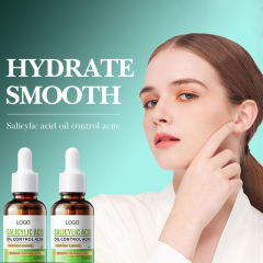 Private Label Organic OEM Herbal Anti-Aging Salicylic Acid for Control Acne-removing Repair Lightening Acne Mark Face Serum