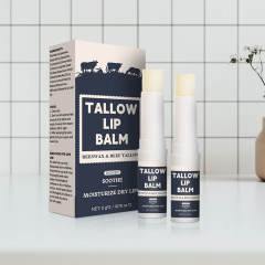 Beef Tallow Lip Therapy Moisturizing Liquid Lip Balms Dry Skin Premium High Quality Products