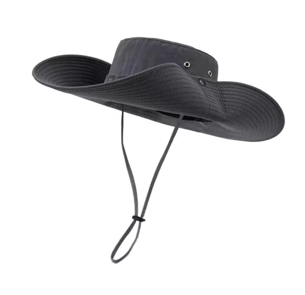 Mountaineering hat, summer sun protection, large brim sun protection, outdoor fishing sun hat, fisherman hat