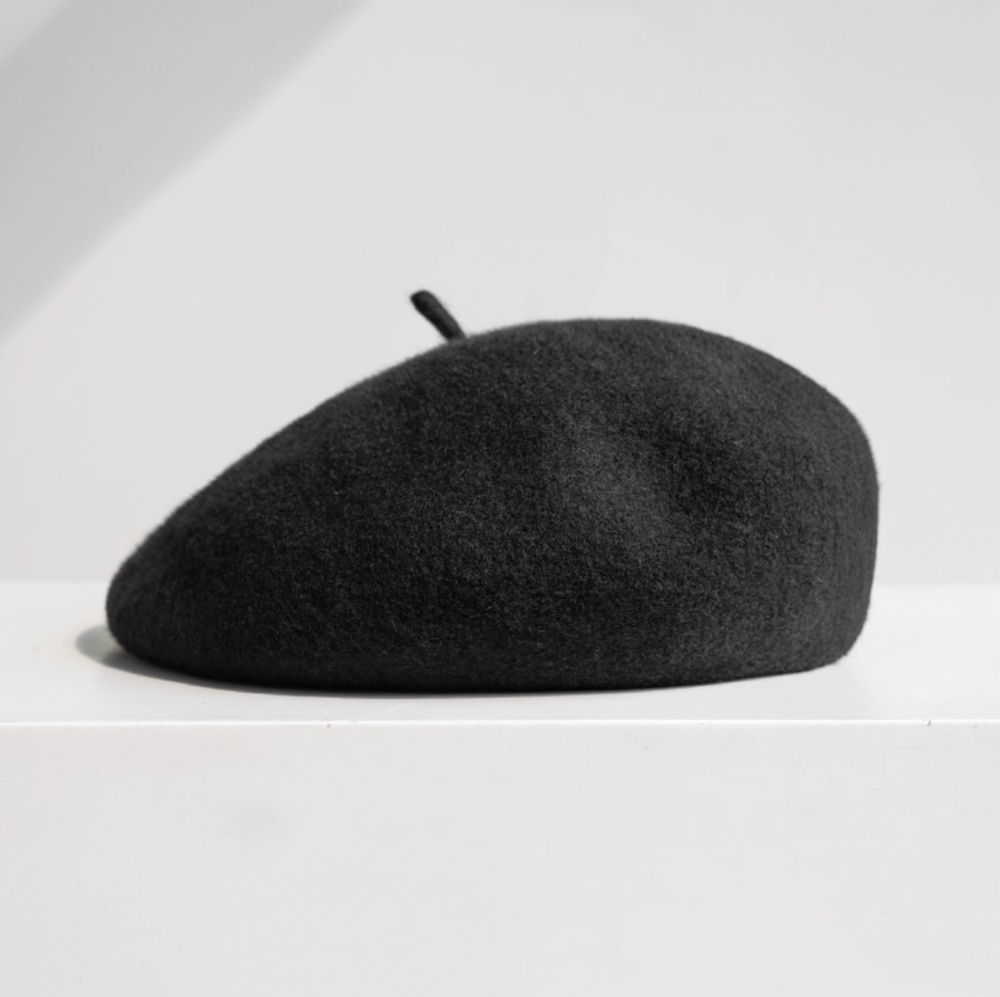 Beret female British retro painter autumn and winter woolen hat