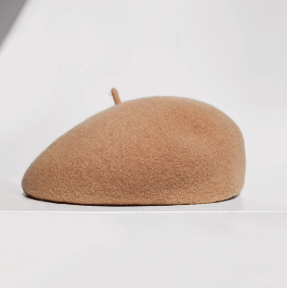 Beret female British retro painter autumn and winter woolen hat