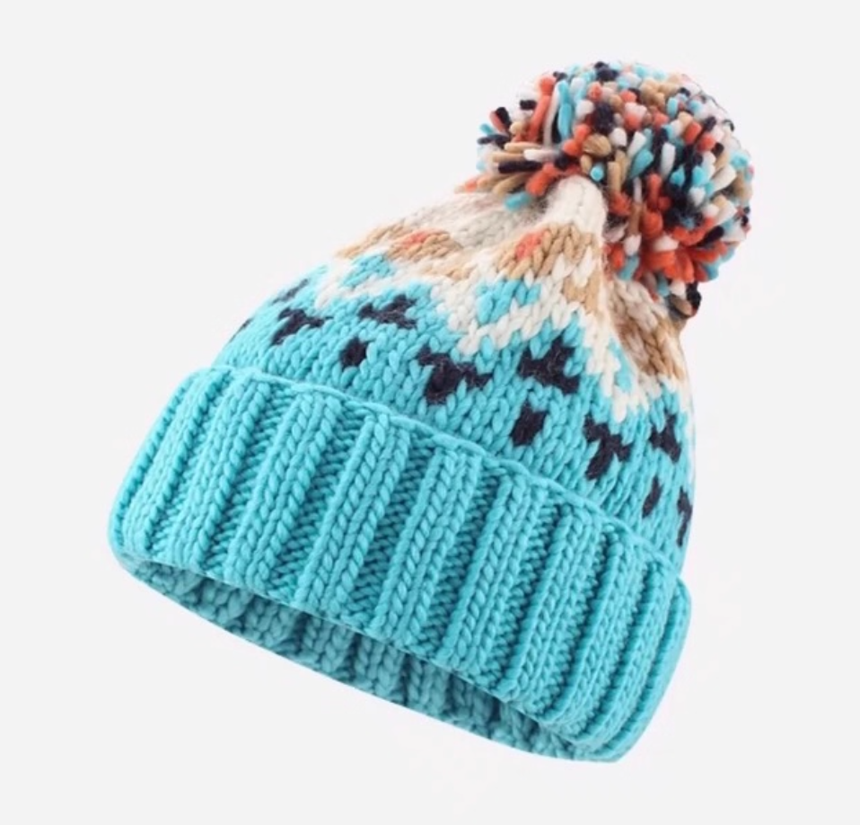 Women's Fluffy Knit Hat for Winter, Soft and Warm, Anti-Cold and Insulated Headwear