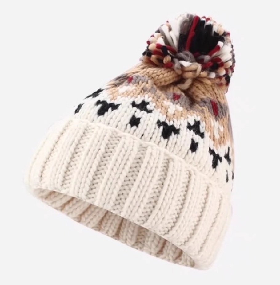 Women's Fluffy Knit Hat for Winter, Soft and Warm, Anti-Cold and Insulated Headwear