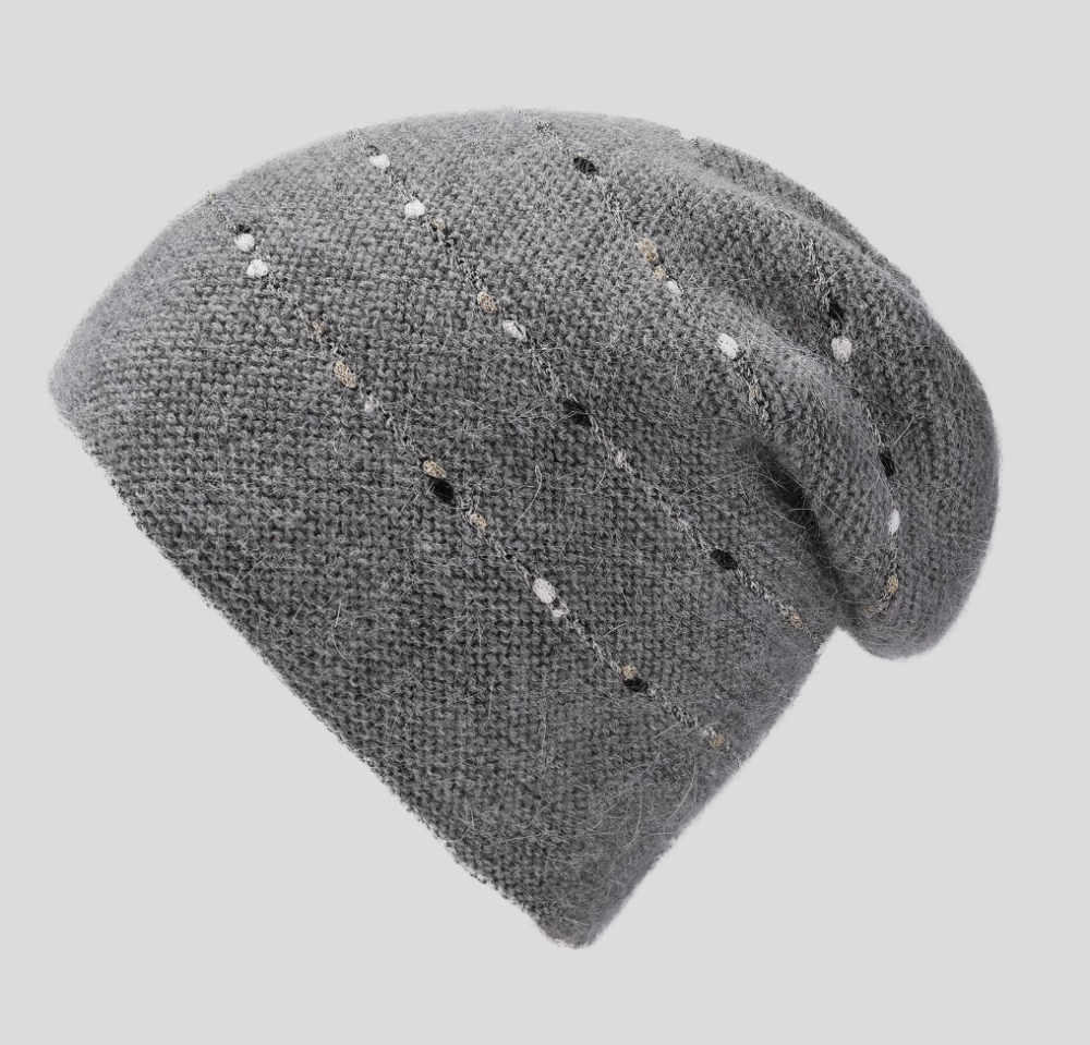Lazy style big head circumference pile hat autumn and winter fashionable ear protection cold hat showing face small toe cap