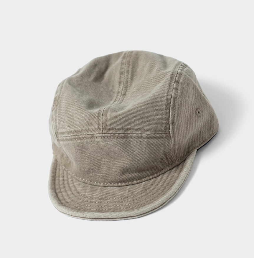 Short brimmed baseball cap, washed and worn, retro and versatile, street trendy soft top duckbill cap