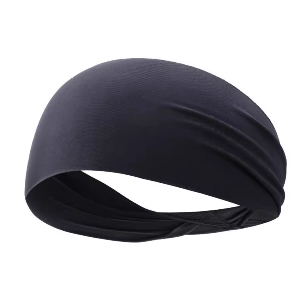 Wide edge headband, forehead protection, windproof, daily wear of warm headscarf
