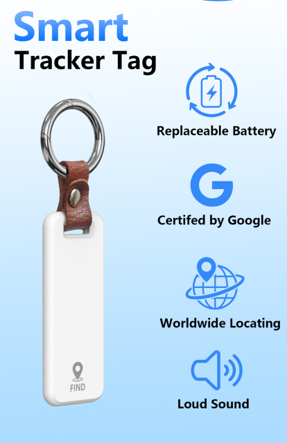 Kingminson-M07-Locator Tag for Google Find Hub – Keys, Bags, and Smart Tracking
