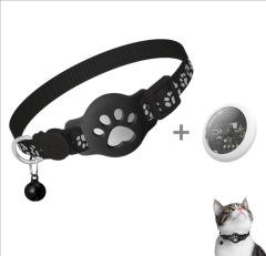 Collier pour chat AirTag avec clip pour patte