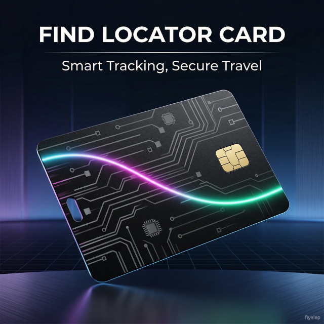 kingminson-Smart Card Item Locator-Apple & Google Dual System Rechargeable Card Tracker