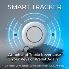 kingminson-ZERKAR Locator Tag-Apple Find My & Apple Google Dual System Smart Tracker