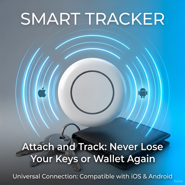 kingminson-ZERKAR Locator Tag-Apple Find My & Apple Google Dual System Smart Tracker