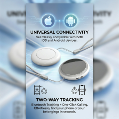 kingminson-ZERKAR Locator Tag-Apple Find My & Apple Google Dual System Smart Tracker