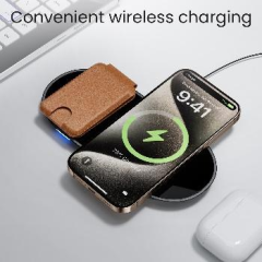 K01 Anti-Lost Card Holder Wallet with Apple Find My and Google Find Hub