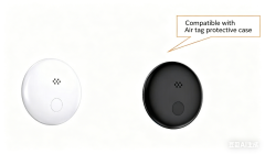 HT03 Bluetooth Tracker Anti-Lost Tag for Apple Find My and Google Find Hub