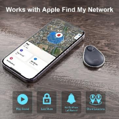 HT07 Magnetic Bluetooth Tracker Anti-Lost Tag for Apple Find My and Google Find Hub