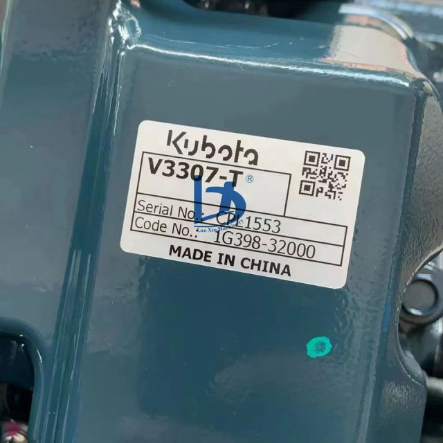 LANXIN Brand New V3307T V3307-T Diesel Engine V3307-DI V3307-DI-T-E3B V3307-DI-T Complete Engine for Kubota
