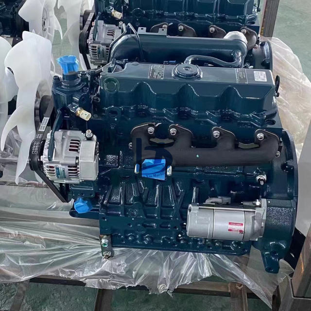 LANXIN Brand New V3307T V3307-T Diesel Engine V3307-DI V3307-DI-T-E3B V3307-DI-T Complete Engine for Kubota
