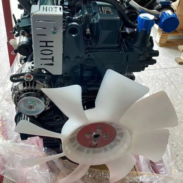 LANXIN Brand New V3307T V3307-T Diesel Engine V3307-DI V3307-DI-T-E3B V3307-DI-T Complete Engine for Kubota