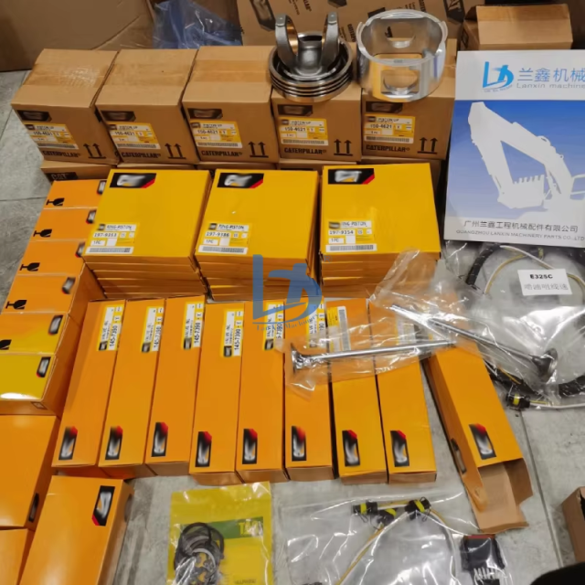 Excavator Engine Spare Parts 3306 3304 3406 C4.4 C6.6 C9 C13 C11 C15 Liner Kit Overhaul Repair Kit for Caterpillar 3304