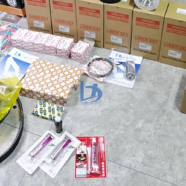 Original ISUZU Engine Spare Parts 6HK1 4HK1 4JB1 4JG2 6BG1 6UZ1 6HZ1 Overhaul Repair Kit Liner Kit for ISUZU 4JB1