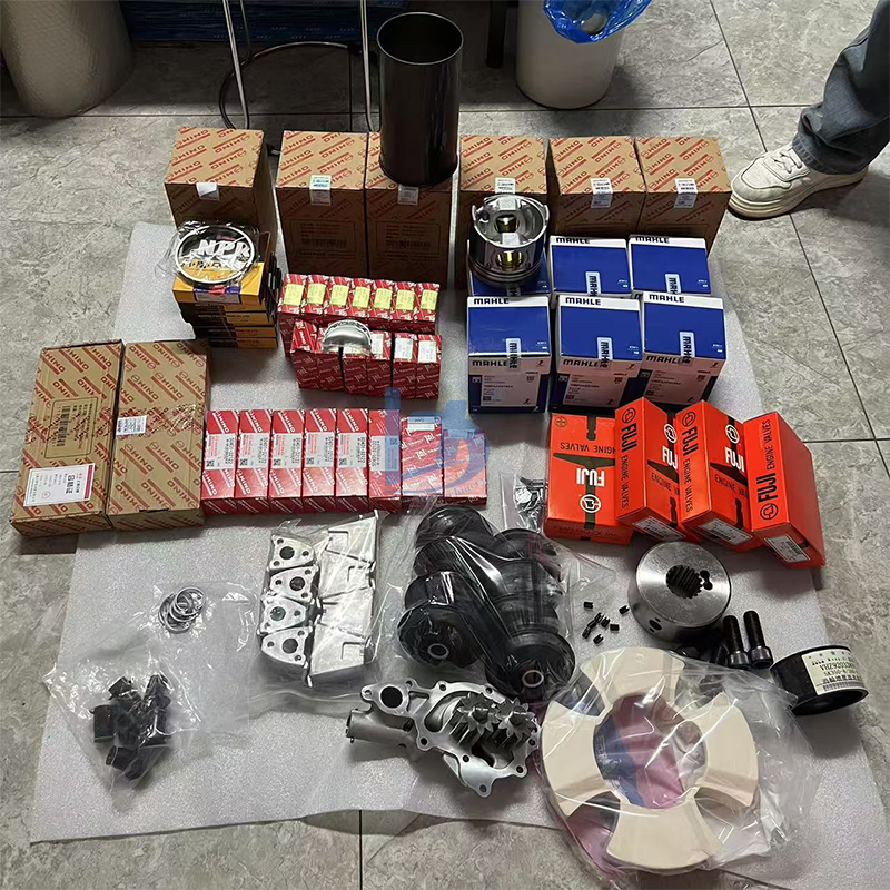 J08E J05E J08C J05 J07C J05C J07E J08 Piston Fuel Injector Cylinder Liner Gasket Turbo Truck Parts Overhaul Rebuild Kit for HINO