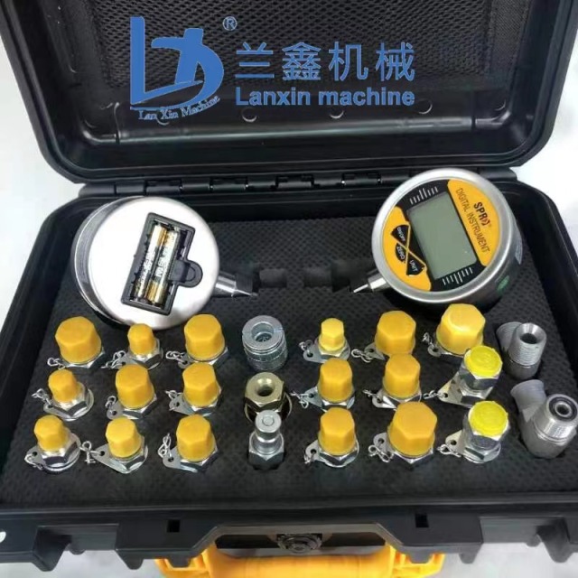 Hydraulic test Kit 3 test Hose 3 Pressure Gauge 21 test Joint 2 Tee  Joint