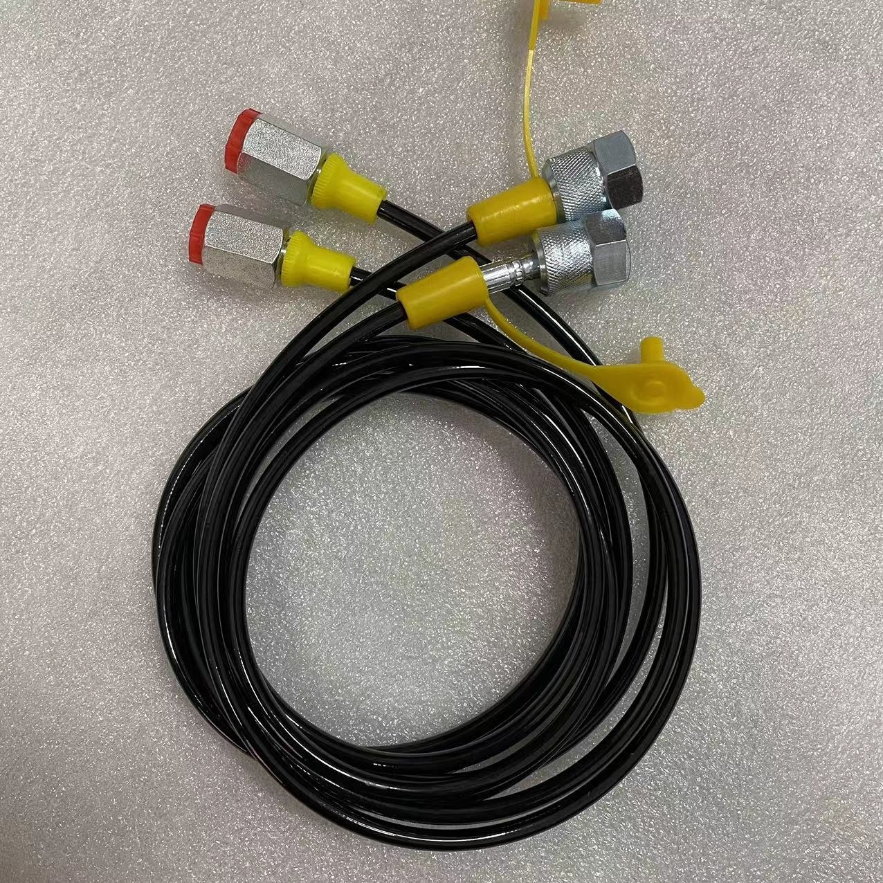 Hydraulic Pressure test Kit 2 test Hose 2 Pressure Gauge 21 test Joint 2 Tee  Joint