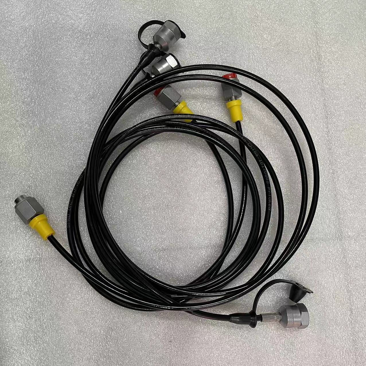 Hydraulic test Kit 3 test Hose 3 Pressure Gauge 11 test Joint 12 Tee  Joint