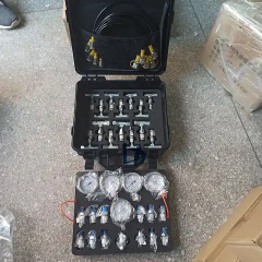 Hydraulic test Kit 5 test Hose 5 Pressure Gauge 13 test Joint