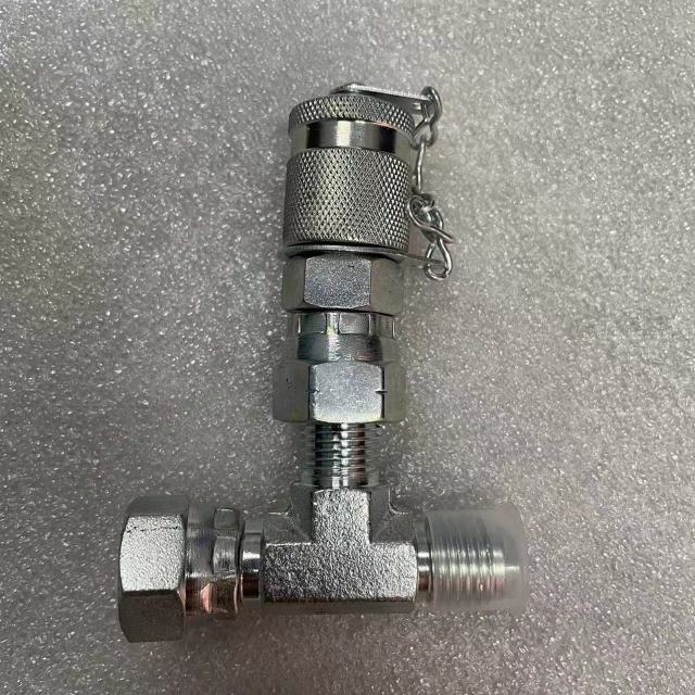 Hydraulic test Kit 3 test Hose 3 Pressure Gauge 11 test Joint 12 Tee  Joint