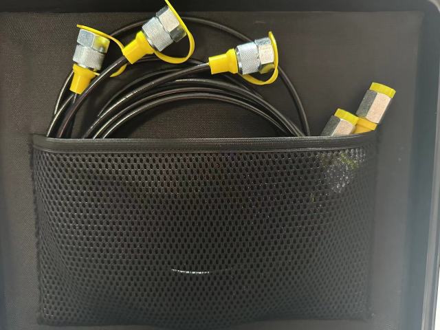 Hydraulic Pressure Gauge 3 test Hose 3 Pressure Gauge 9 test Joint 2 Tee  Joint Hydraulic test Kit