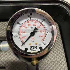 Hydraulic test Kit 5 test Hose 5 Pressure Gauge 12 test Joint 12 Tee  Joint